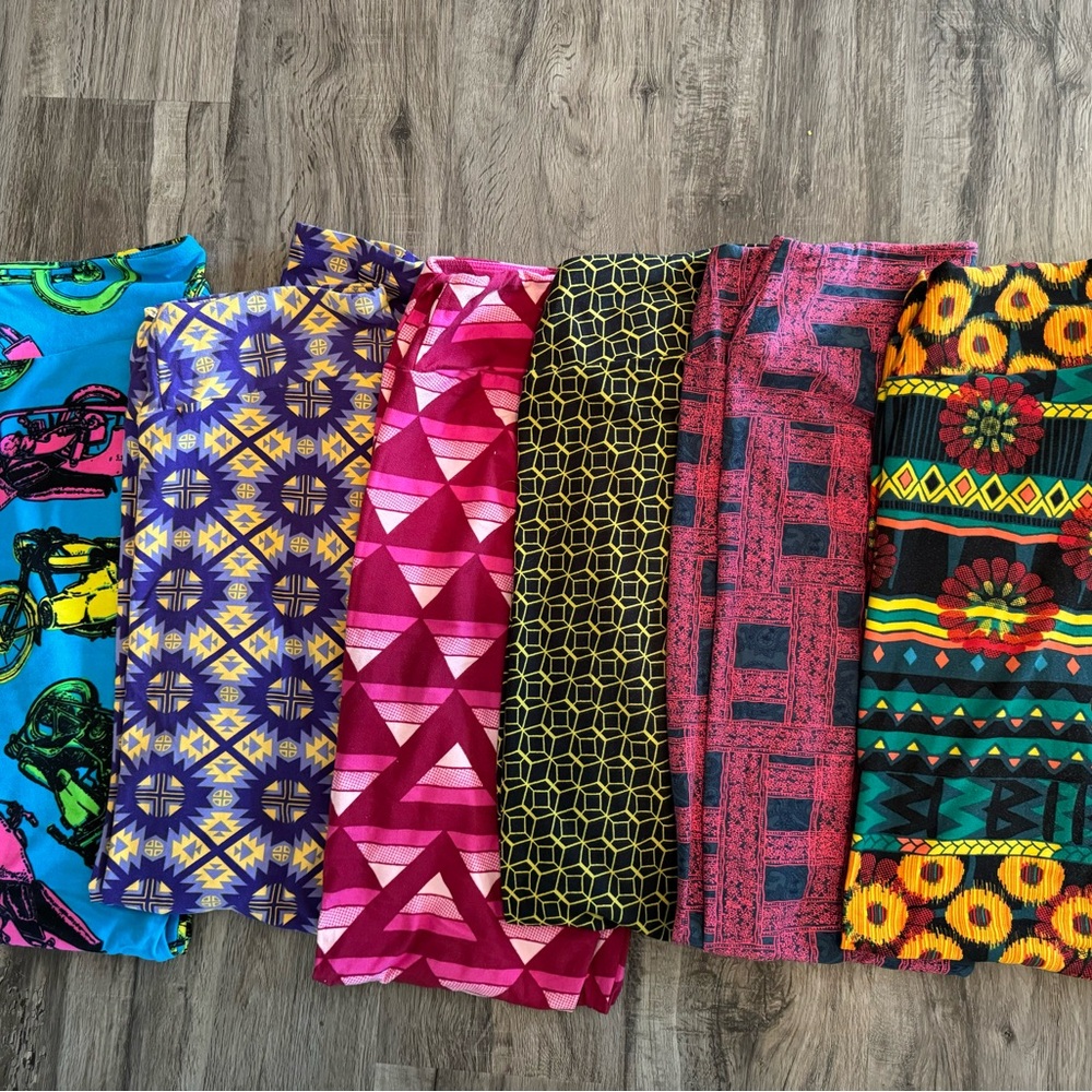 LuLaRoe Tall & Curvy Leggings Lot